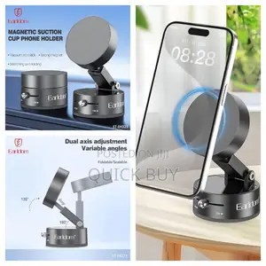 Earldom Foldable Magnetic Suction Car Phone Holder