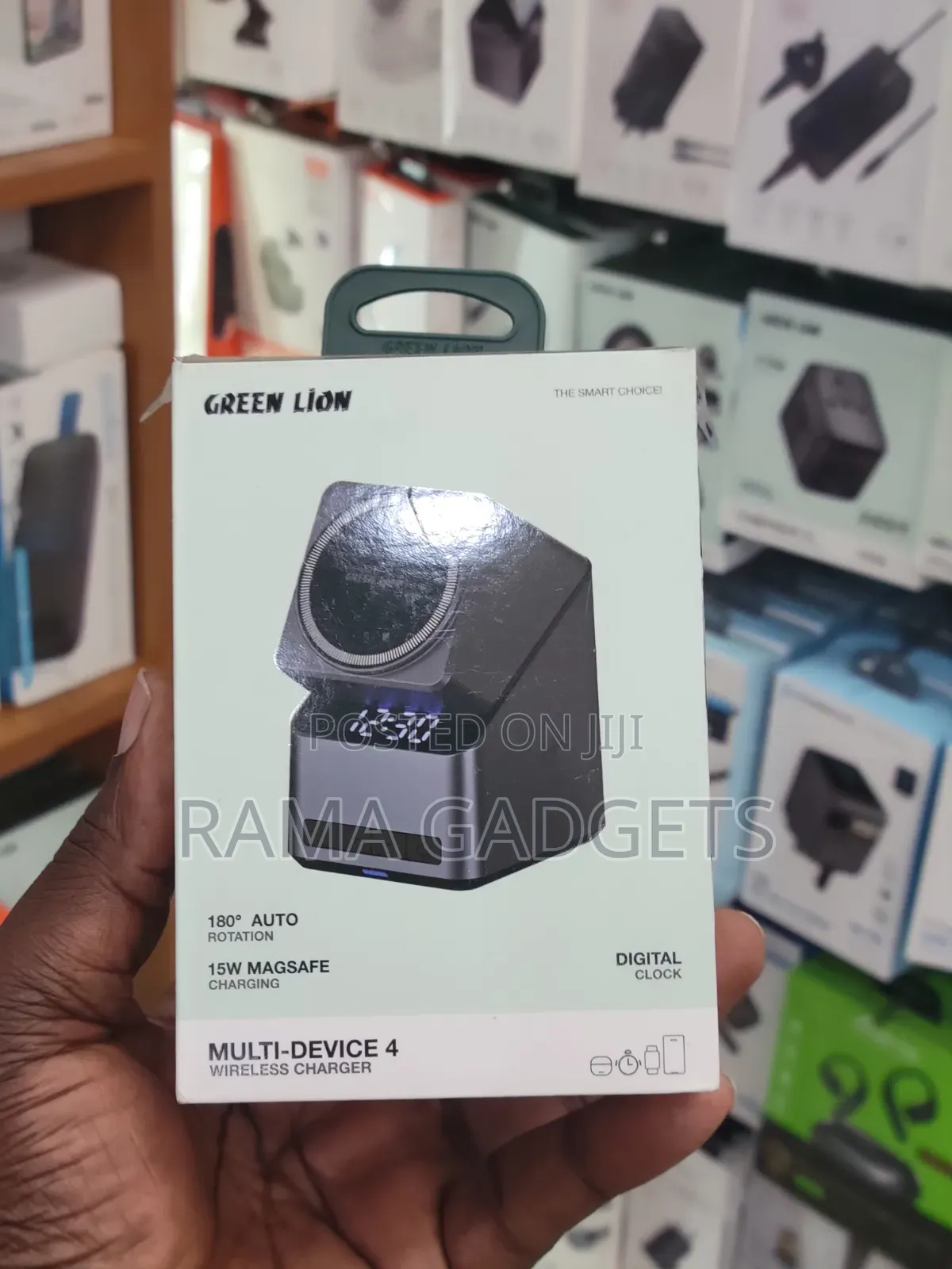 Green Lion 4-Device Multi Wireless Charger.