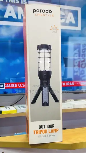 Porodo Lifestyle Outdoor Tripod Lamp