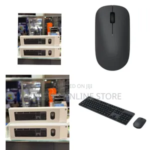 Sleek Wireless Keyboard and Mouse Combo - Multicolor