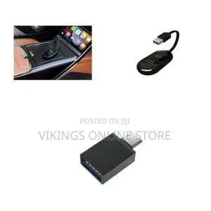 Porodo Play-X Wireless Carplay Adapter - Multicolor