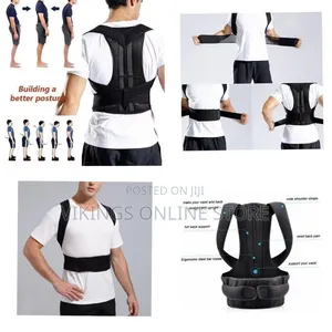 Ergonomic Back Posture Corrector and Support Brace - Multicolor