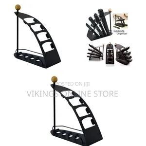 Sleek Multi-Tier Remote Control Organizer / Desk Caddy - Multicolor