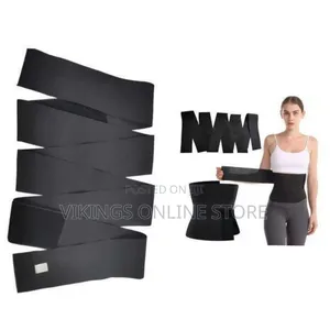 Versatile Compression Waist Wrap and Snatch Bandage - Multicolor