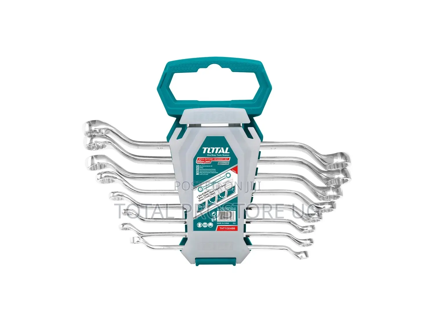 Offset Ring Spanner Set 8pcs/Set.