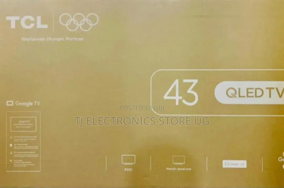 TCL 43” Google Tv Qled Smart Android Tv