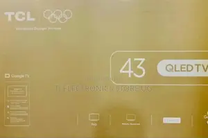 TCL 43” Google Tv Qled Smart Android Tv