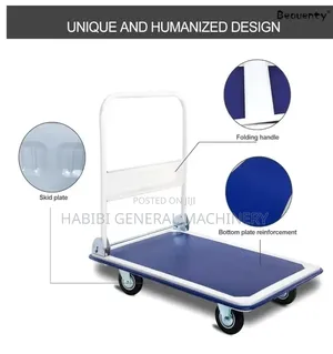 300kgs Push Platform/Cart Trolley/Folding Frame 4 Wheels