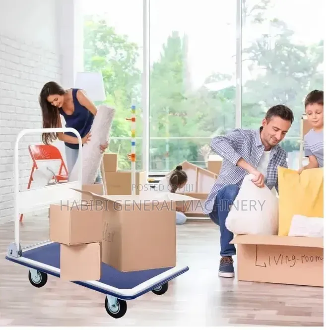 300kgs Push Platform/Cart Trolley/Folding Frame 4 Wheels