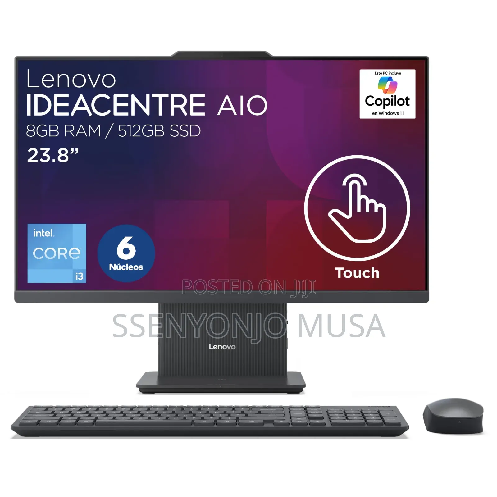 New Desktop Computer Lenovo 8GB Intel Core i5 SSD 512GB