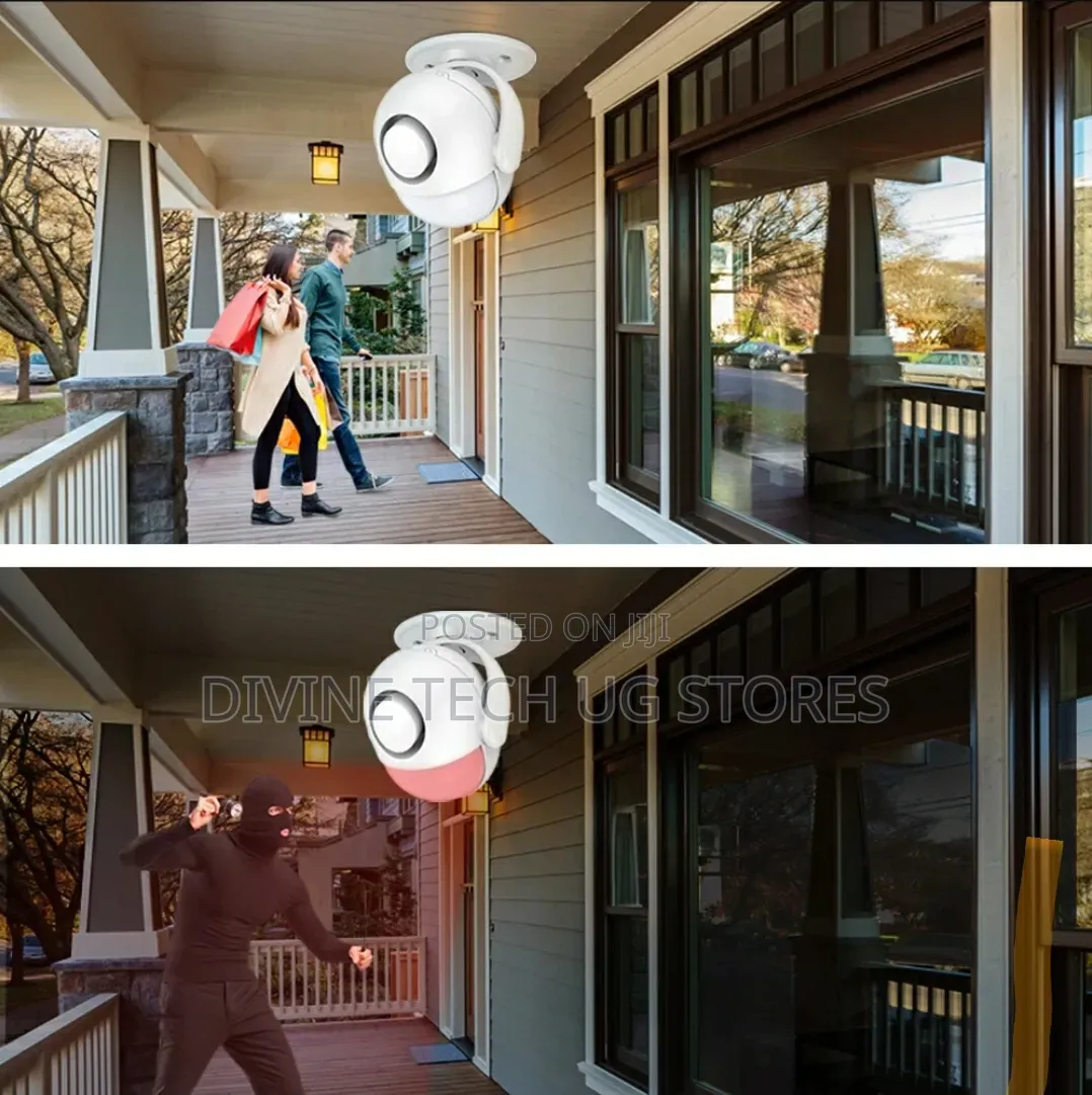 Self Alarm Motion Sensor With Remote Control
