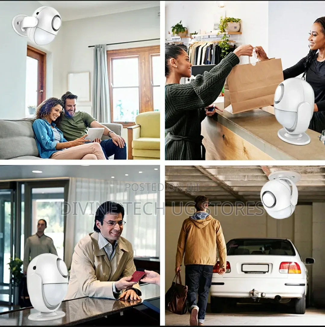 Self Alarm Motion Sensor With Remote Control