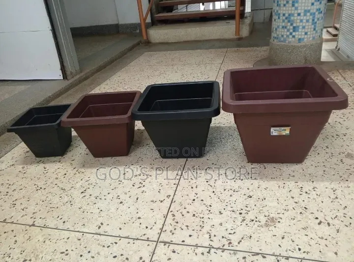 Esd Plastic Flower Pots Plastic Flower Pots Square