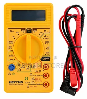 Digital Multimeter LCD Display Dc/Ac Voltage Current/a Resistance