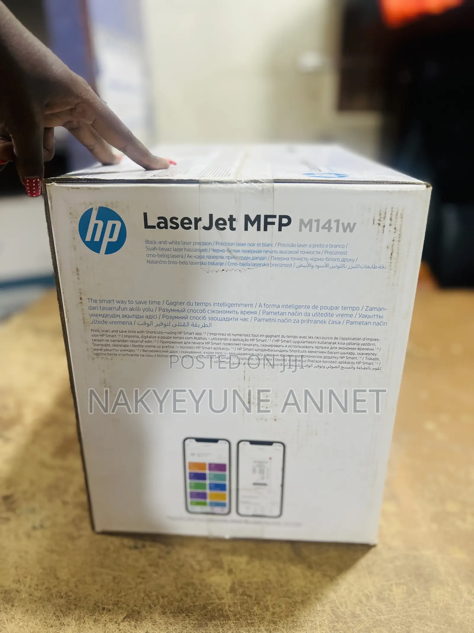 Wireless Hp Laser Jet MFP