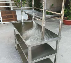 Stainless Steel Kitchen Shelves