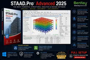 Staad.Pro Advanced 2025 + Staad Foundation Advanced Connect Edition