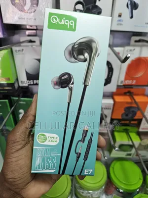 Quiqq Earphones Both Type-C and Aux