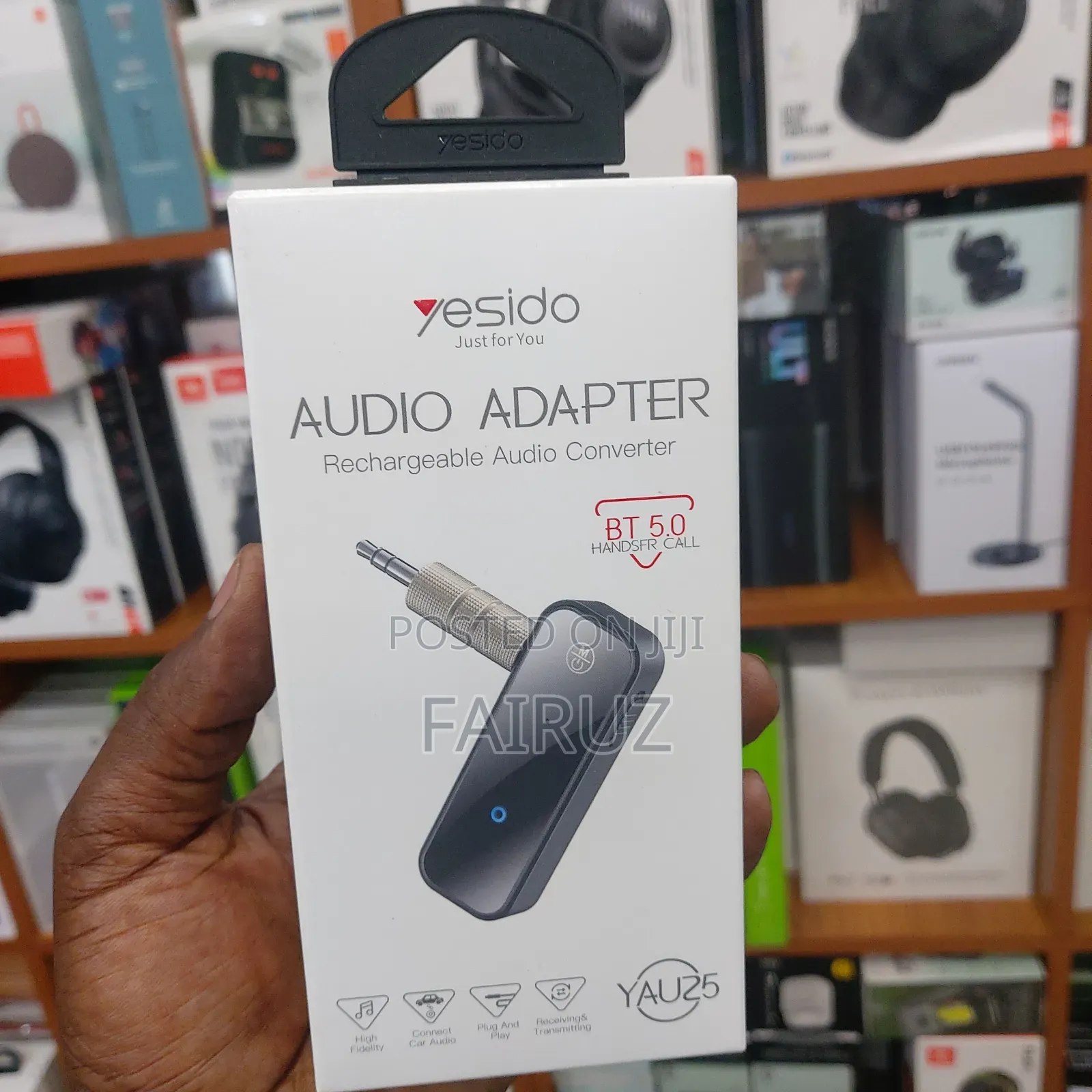 Rechargeable Audio Converter