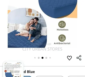 Light Blue Mattress Water Proof Protector