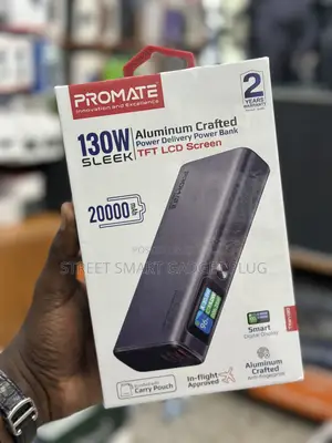 Promate Titan 130watts 20,000mah Power Bank