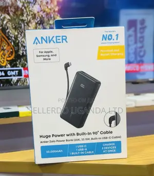 Anker Zolo Power Bank (Built-in Usb-C Cable)