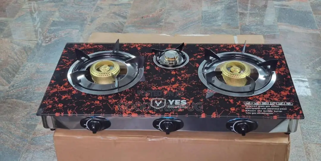 Yes Brand 3-Burner Gas Stove