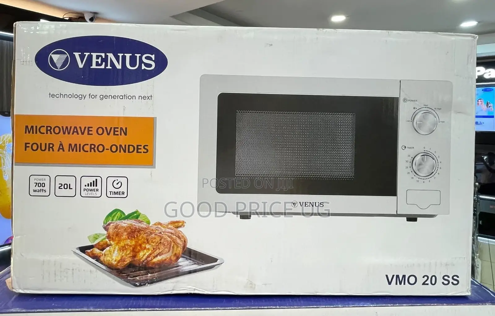 Venus Vmo 20 Ss Microwave Oven.