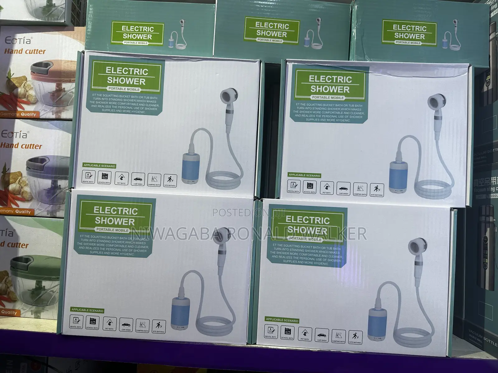 Rechargable Electric Shower Head