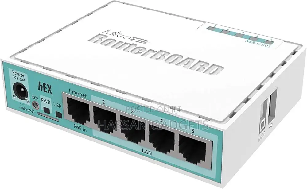 Mikrotik Rb750gr3 Wired Router Gigabit Ethernet Turquoise White