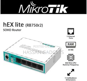 Mikrotik Rb750gr3 Wired Router Gigabit Ethernet Turquoise White
