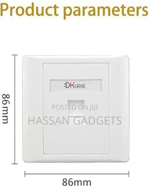 D Link Faceplate Single Port