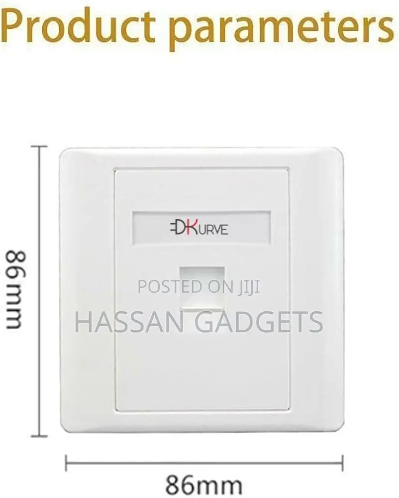 D Link Faceplate Single Port