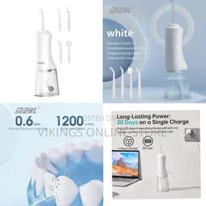Professional Portable Water Flosser With Interchangeable Nozzles