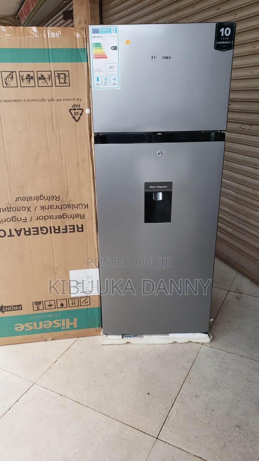 Hisence 270 Litres Fridge Double Door