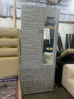 Two Door Wardrobe in Grey