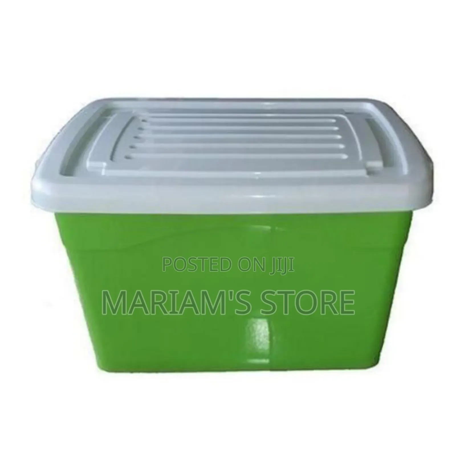 Plastic Storage Containers Available in Various Colors and Capacities,