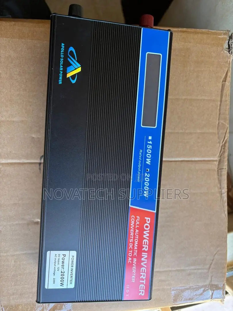 Apollo 2000w Inverter – Smart Screen Stable Power Output