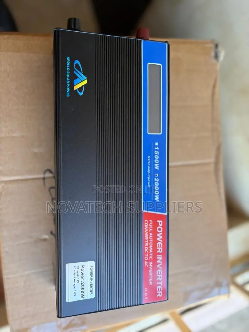 12v Apollo 2000w Inverter – Ideal for Solar Backup Systems