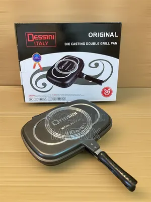 Dessini Italy Die Casting Double Grill Pan 36cm