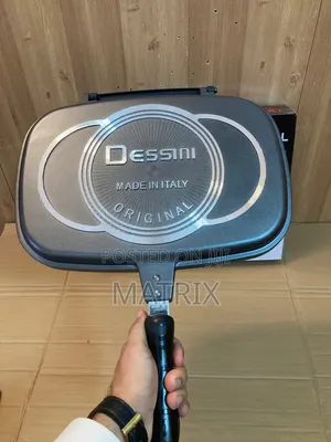 Dessini Italy Die Casting Double Grill Pan 36cm