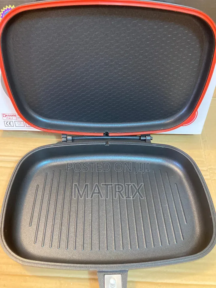 Dessini Italy Die Casting Double Grill Pan 36cm