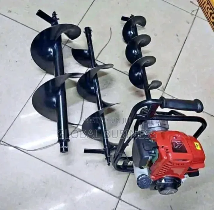 High Capacity Original Earth Auger Machine (With 3 Bits)