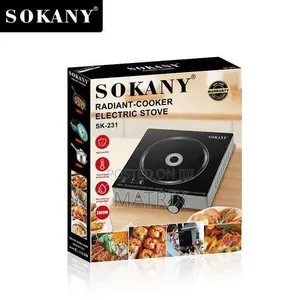 Sokany Single Electric Countertop Infrared Cooker Induction Stove
