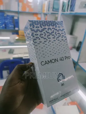 New Tecno Camon 40 Pro 5G 256 GB Black