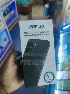 New Tecno Pop 20 128 GB Black