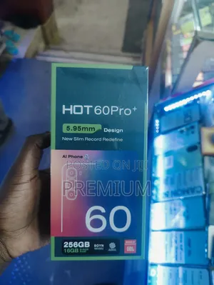 New Infinix Hot 60 Pro+ 128 GB Black