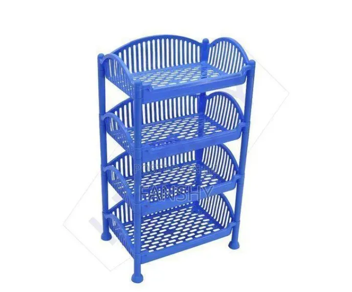 Plastic Trolley 4 Tier