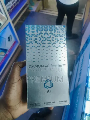 New Tecno Camon 40 Premier 256 GB Gray