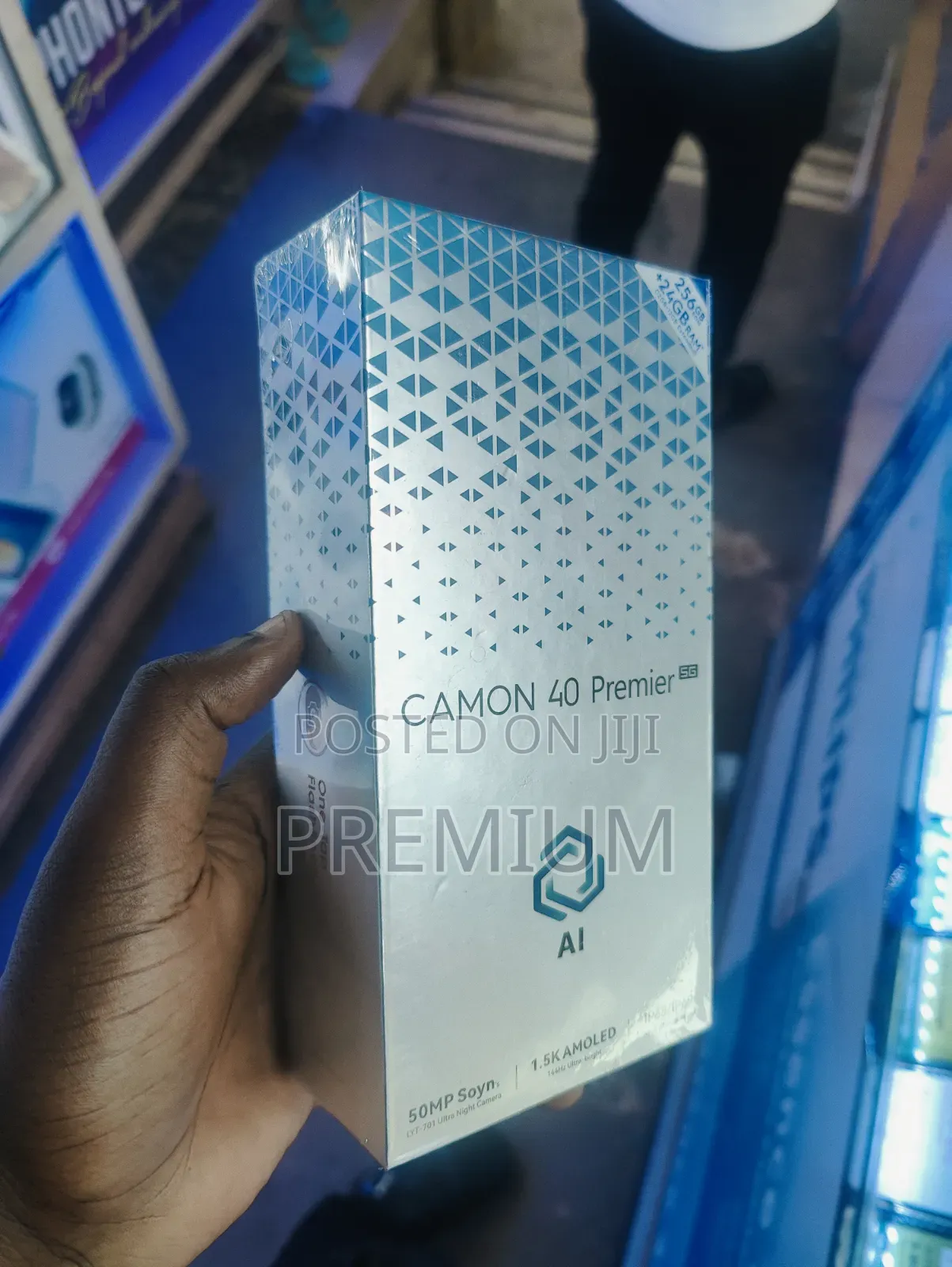 New Tecno Camon 40 Premier 256 GB Gray